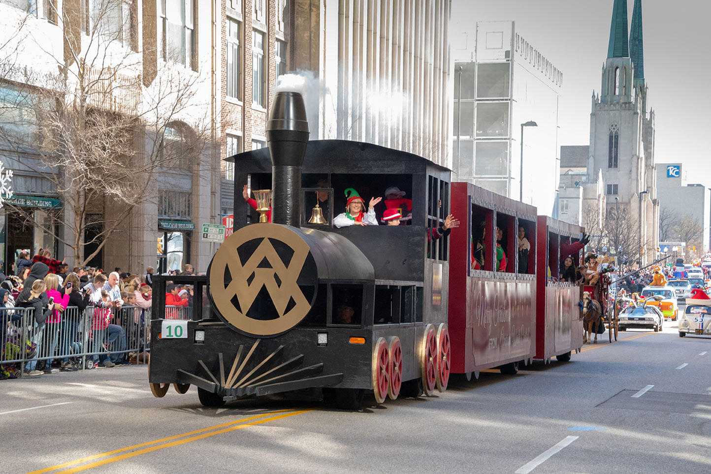 The Tulsa Christmas Parade Presented by American Waste Control